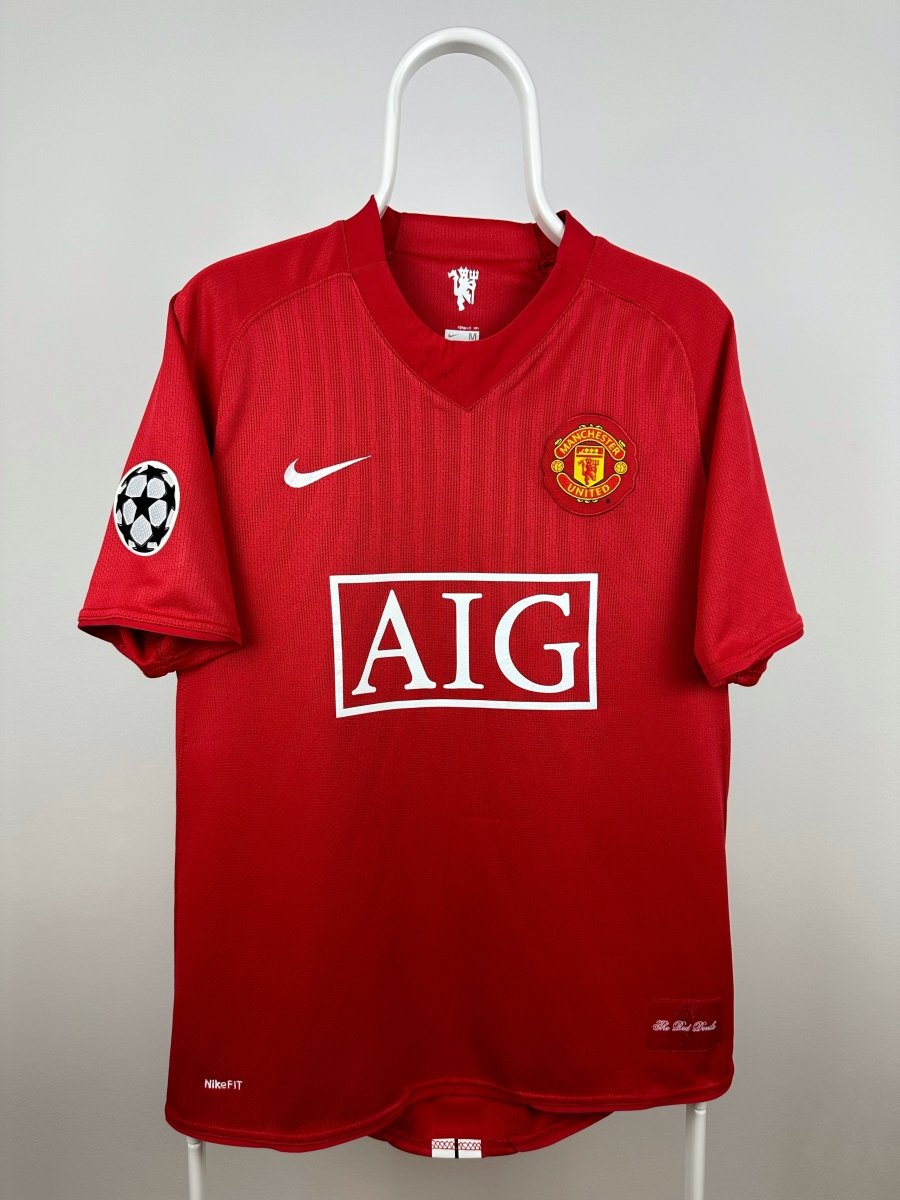 Cristiano Ronaldo - Manchester United 2007/08 hjemmebane trøje M 🇵🇹 Fodboldshoppen_dk 2