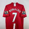 Cristiano Ronaldo - Manchester United 2007/09 hjemmebane trøje M 🇵🇹 Fodboldshoppen_dk 1