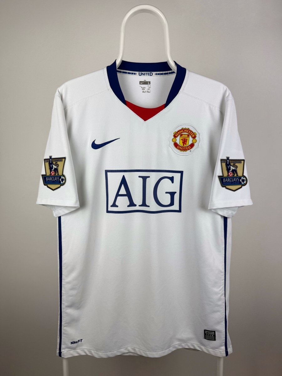 Cristiano Ronaldo - Manchester United 2008/09 udebane trøje L 🇵🇹 Fodboldshoppen_dk 2