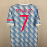 Cristiano Ronaldo - Manchester United 2021/22 udebane trøje L 🇵🇹 Fodboldshoppen_dk 1