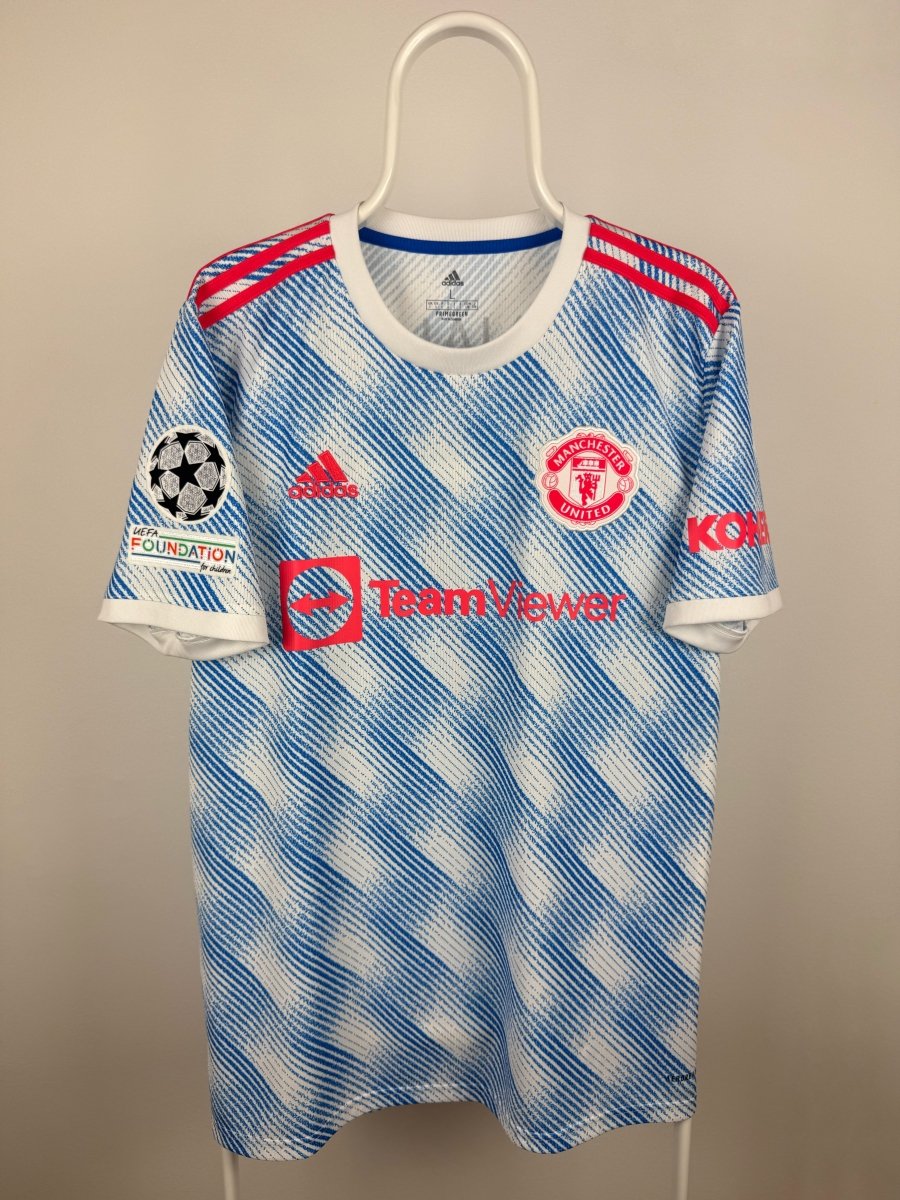 Cristiano Ronaldo - Manchester United 2021/22 udebane trøje L 🇵🇹 Fodboldshoppen_dk 2