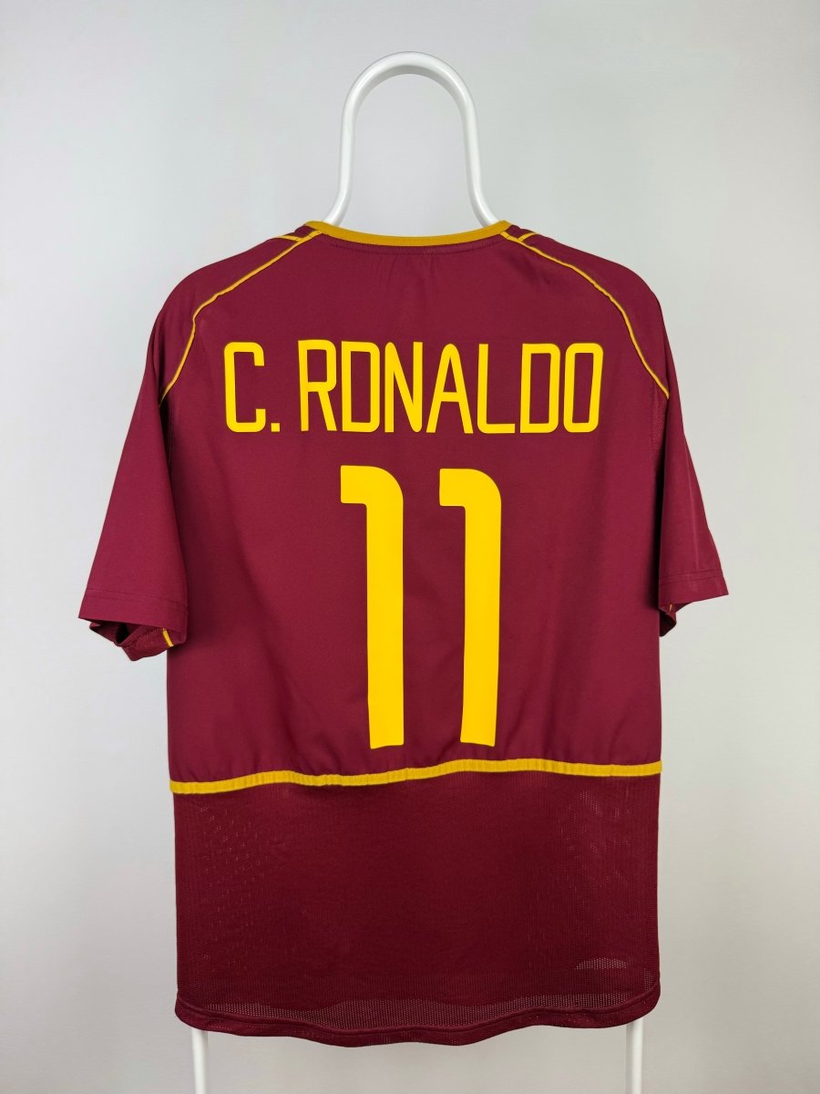 Cristiano Ronaldo - Portugal 2003 hjemmebane trøje M 🇵🇹 Fodboldshoppen_dk 1