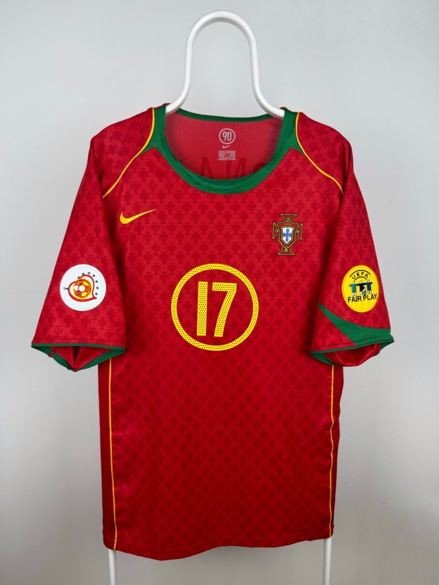Cristiano Ronaldo - Portugal 2004 hjemmebane trøje XL 🇵🇹 Fodboldshoppen_dk 2