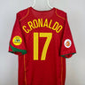 Cristiano Ronaldo - Portugal 2004 hjemmebane trøje XL 🇵🇹 Fodboldshoppen_dk 1