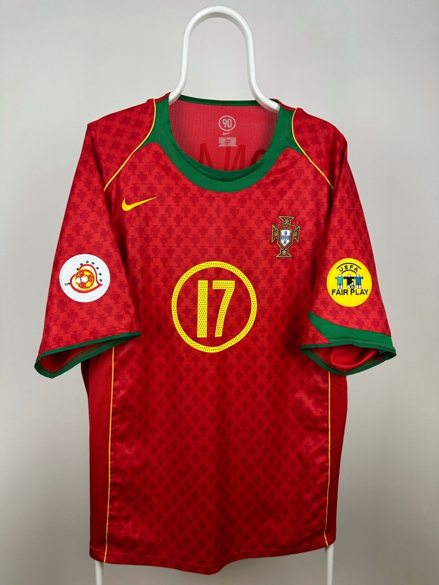 Cristiano Ronaldo - Portugal 2004 hjemmebane trøje XL 🇵🇹 Fodboldshoppen_dk 2