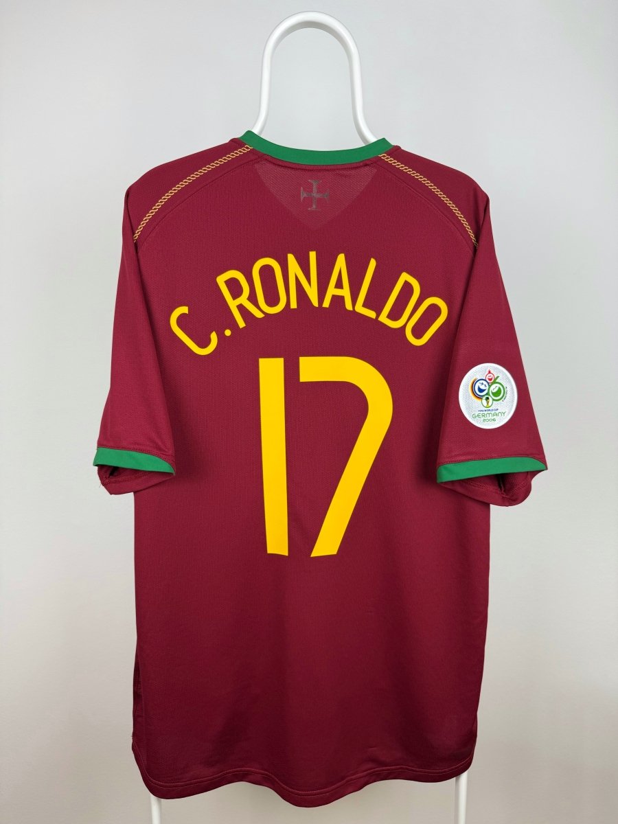 Cristiano Ronaldo - Portugal 2006 hjemmebane trøje XL 🇵🇹 Fodboldshoppen_dk 1