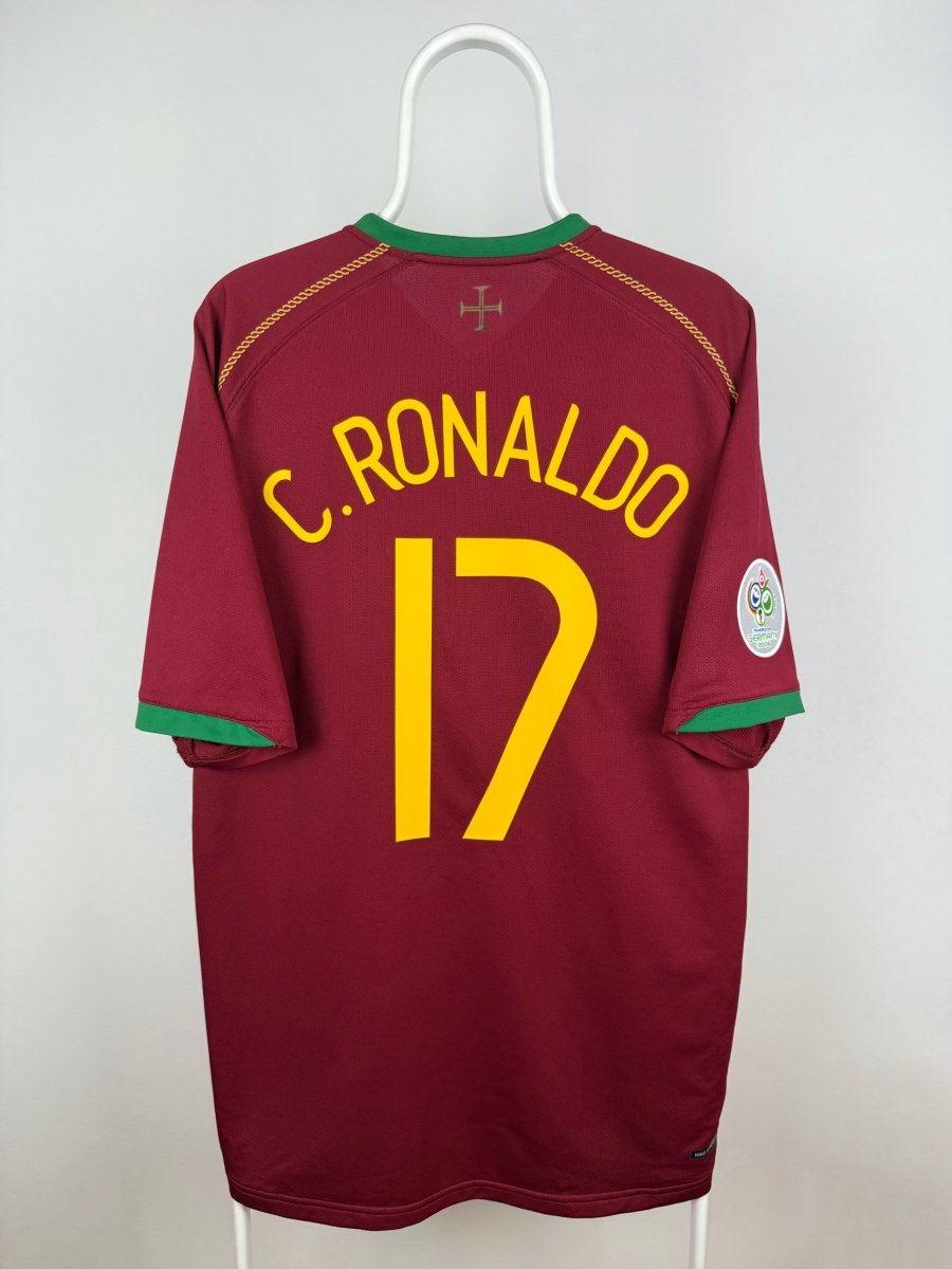 Cristiano Ronaldo - Portugal 2006 hjemmebane trøje XL 🇵🇹 Fodboldshoppen_dk 1