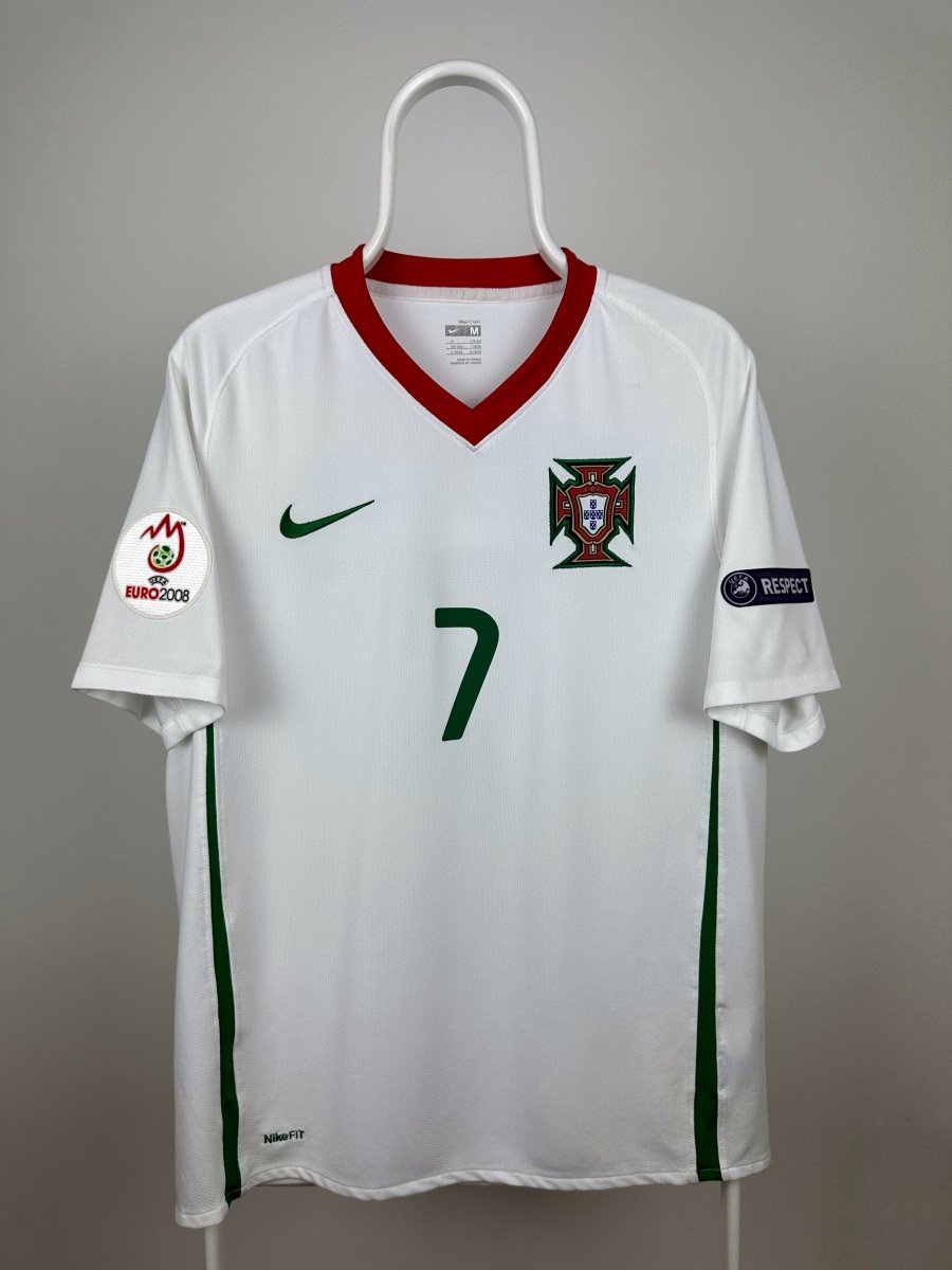 Cristiano Ronaldo - Portugal 2008 udebane trøje M 🇵🇹 Fodboldshoppen_dk 2