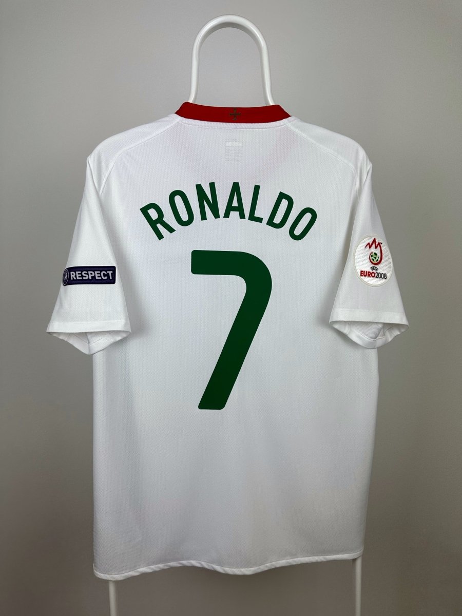 Cristiano Ronaldo - Portugal 2008 udebane trøje M 🇵🇹 Fodboldshoppen_dk 1