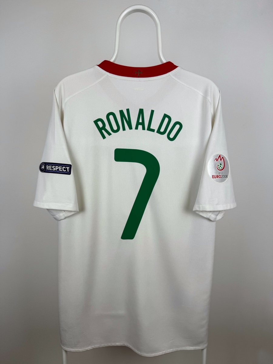 Cristiano Ronaldo - Portugal 2008 udebane trøje XL 🇵🇹 Fodboldshoppen_dk 1