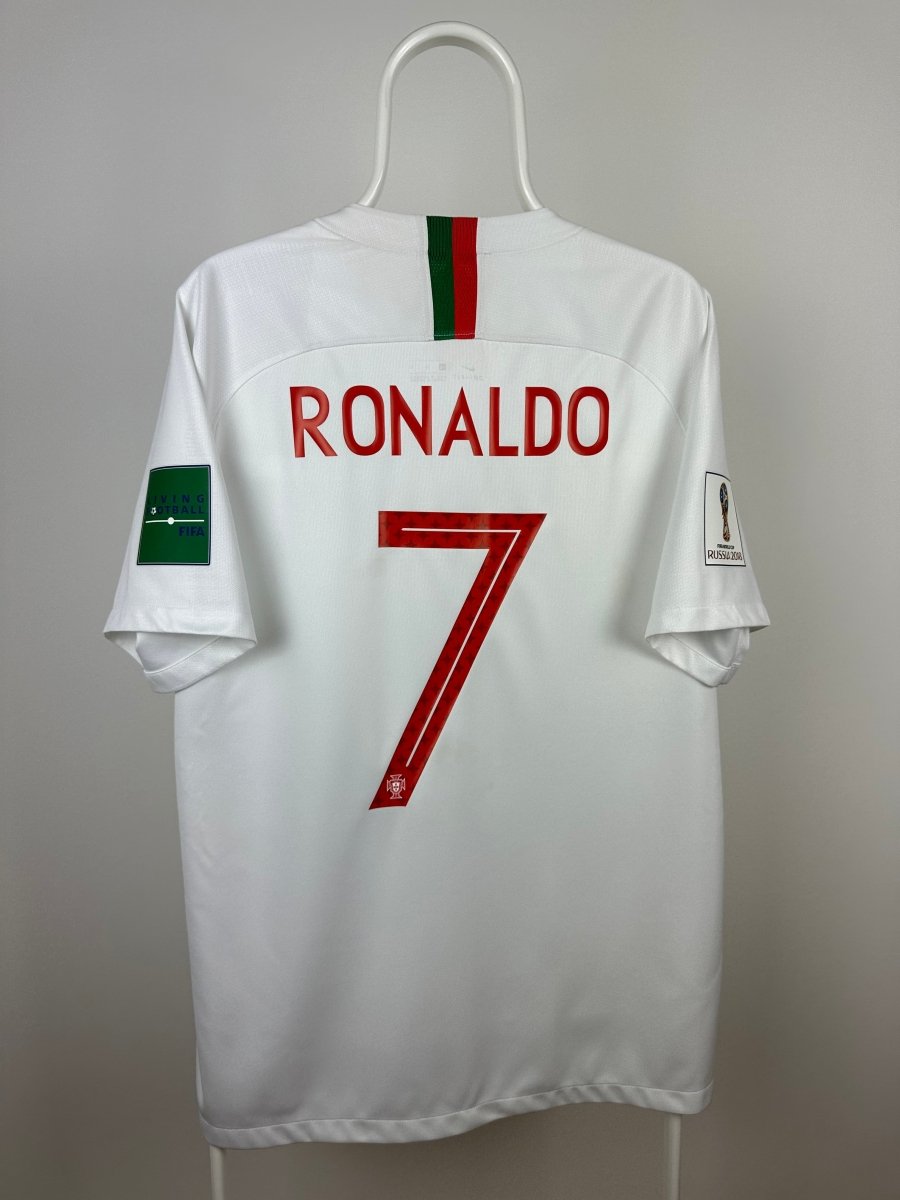 Cristiano Ronaldo - Portugal 2018 udebane trøje XL 🇵🇹 Fodboldshoppen_dk 1