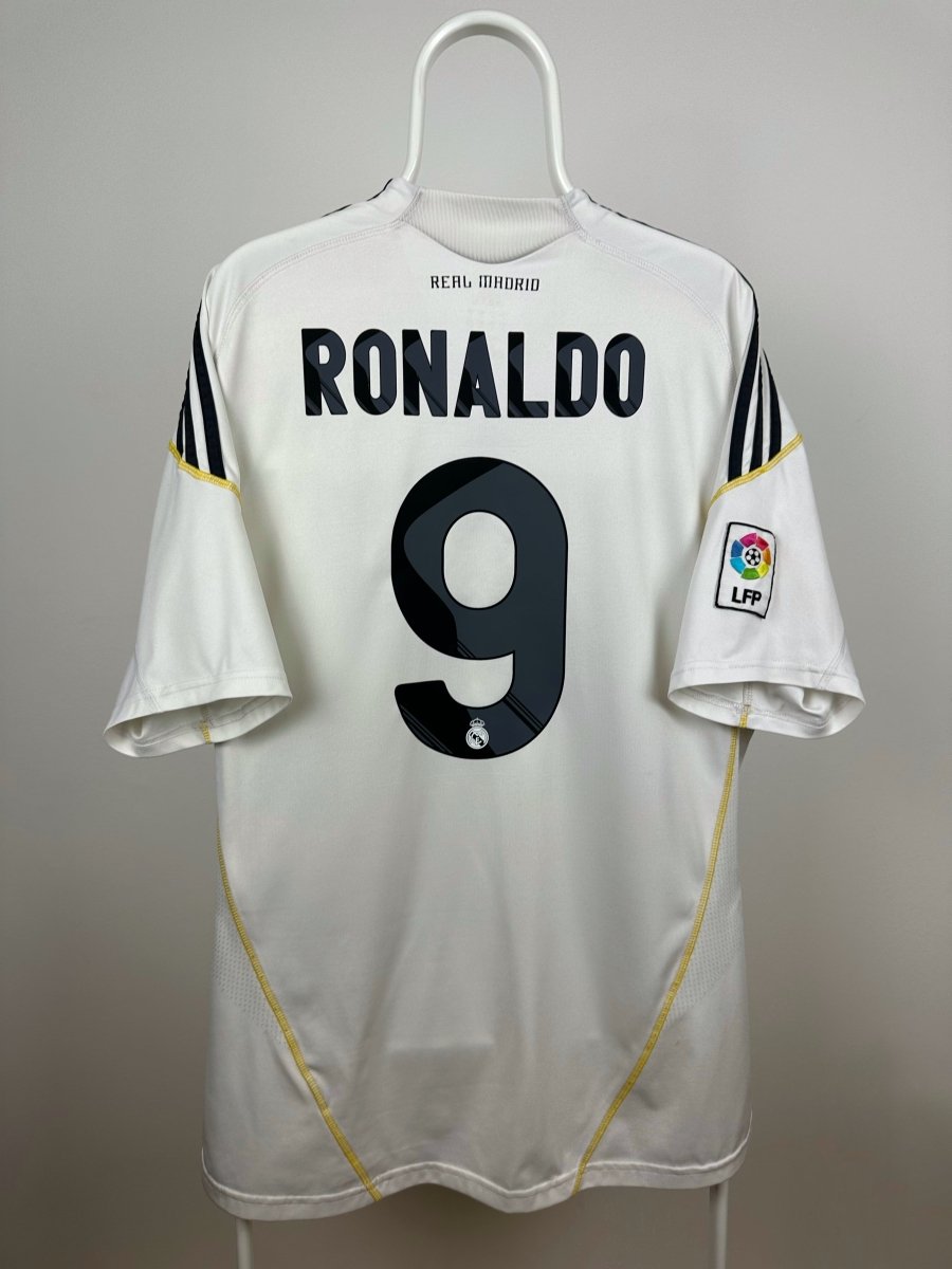 Cristiano Ronaldo - Real Madrid 2009/10 hjemmebane trøje L 🇵🇹 Fodboldshoppen_dk 1