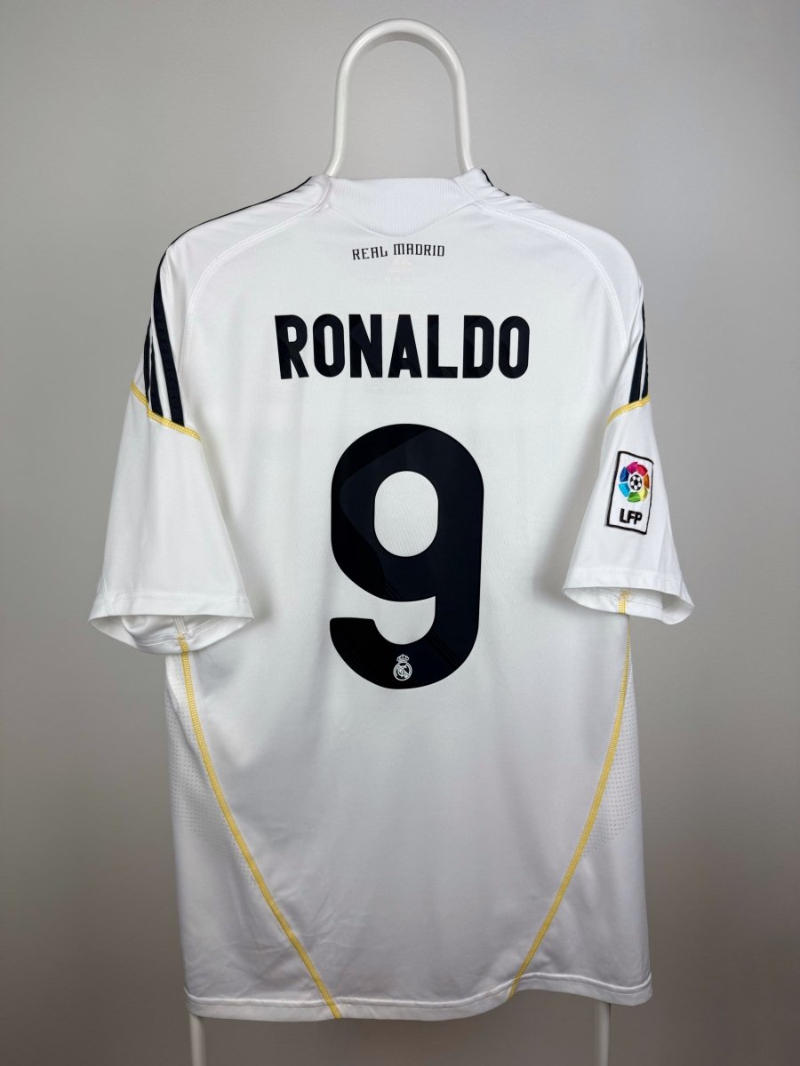 Cristiano Ronaldo - Real Madrid 2009/10 hjemmebane trøje L 🇵🇹 Fodboldshoppen_dk 1