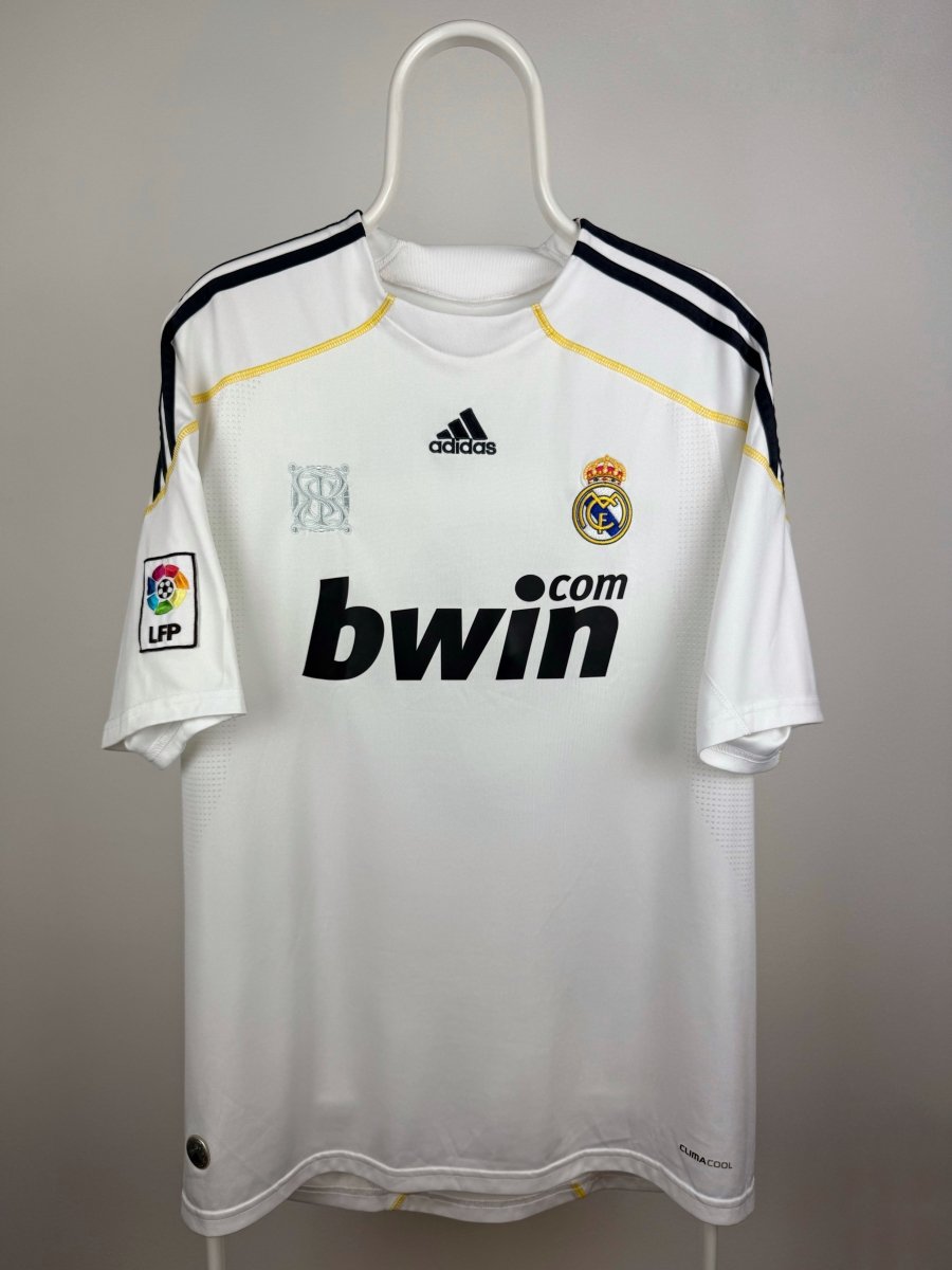 Cristiano Ronaldo - Real Madrid 2009/10 hjemmebane trøje L 🇵🇹 Fodboldshoppen_dk 2