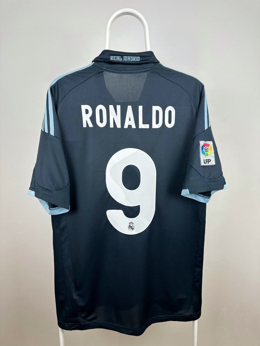 Cristiano Ronaldo - Real Madrid 2009/10 udebane trøje L 🇵🇹 Fodboldshoppen_dk 1