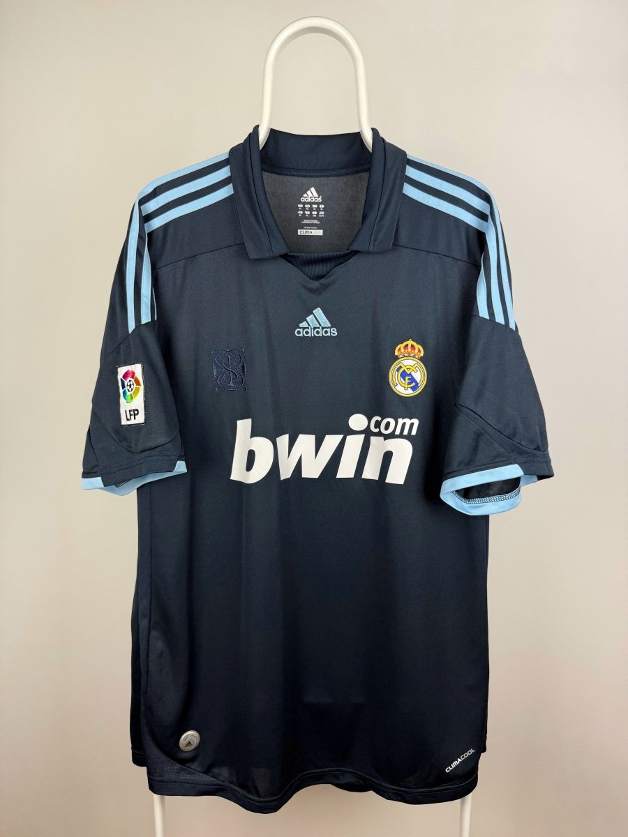 Cristiano Ronaldo - Real Madrid 2009/10 udebane trøje XL 🇵🇹 Fodboldshoppen_dk 2