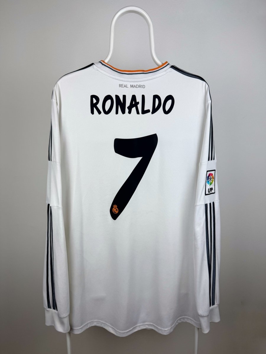 Cristiano Ronaldo - Real Madrid 2013/14 hjemmebane trøje XL 🇵🇹 Fodboldshoppen_dk 1