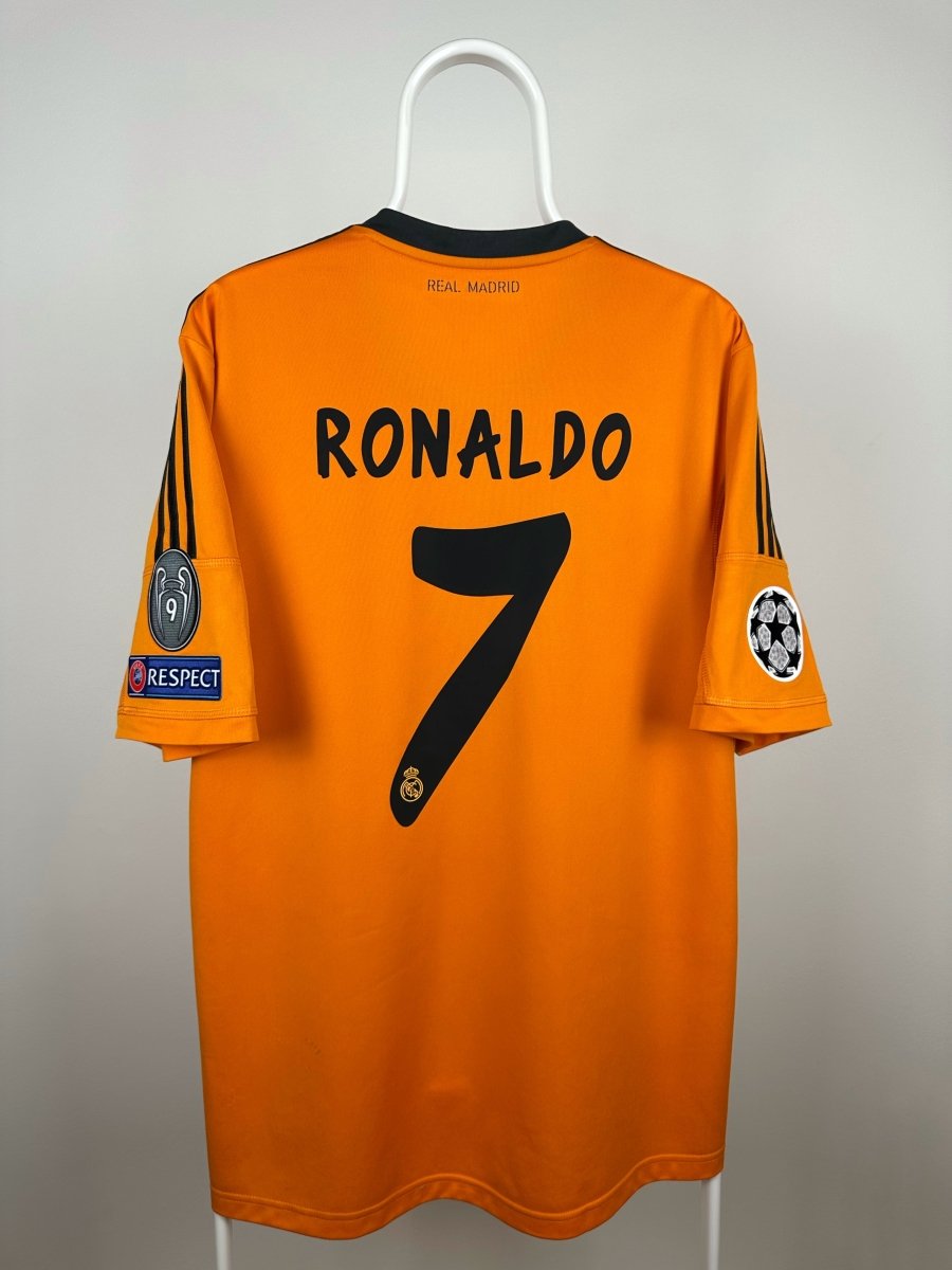 Cristiano Ronaldo - Real Madrid 2013/14 udebane trøje XL 🇵🇹 Fodboldshoppen_dk 1