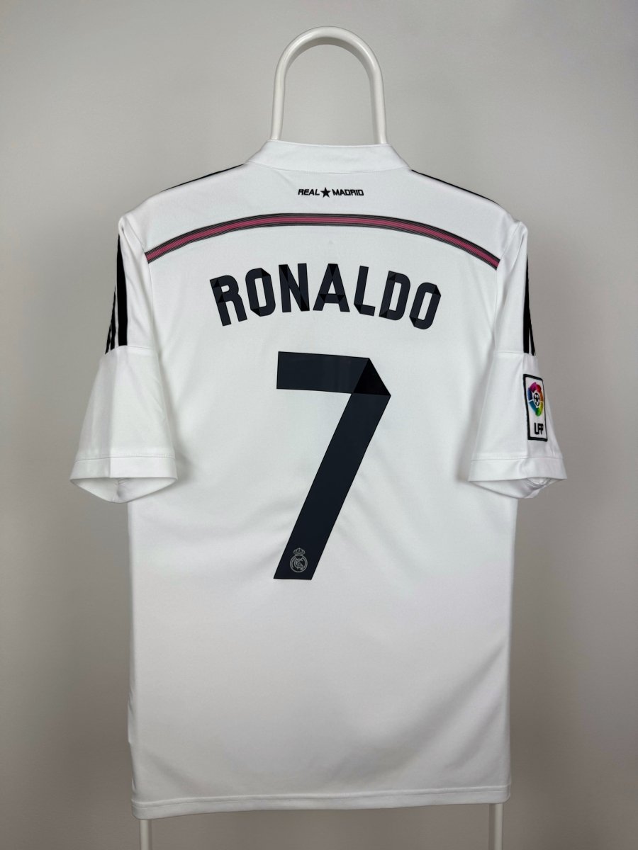 Cristiano Ronaldo - Real Madrid 2014/15 hjemmebane trøje M 🇵🇹 Fodboldshoppen_dk 1