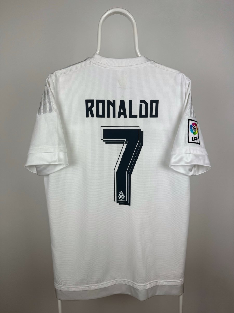 Cristiano Ronaldo - Real Madrid 2015/16 hjemmebane trøje L 🇵🇹 Fodboldshoppen_dk 1