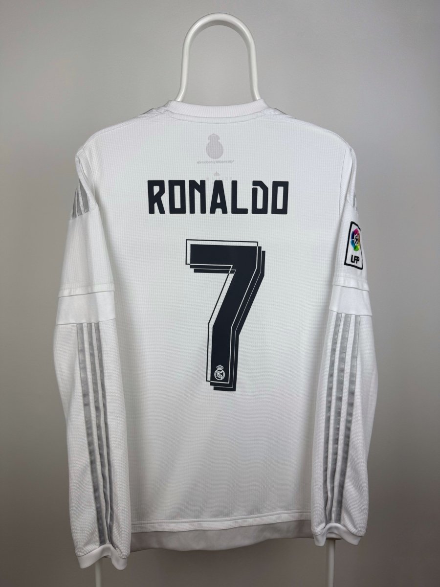 Cristiano Ronaldo - Real Madrid 2015/16 hjemmebane trøje M 🇵🇹 Fodboldshoppen_dk 1