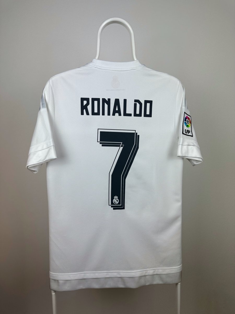 Cristiano Ronaldo - Real Madrid 2015/16 hjemmebane trøje S 🇵🇹 Fodboldshoppen_dk 1