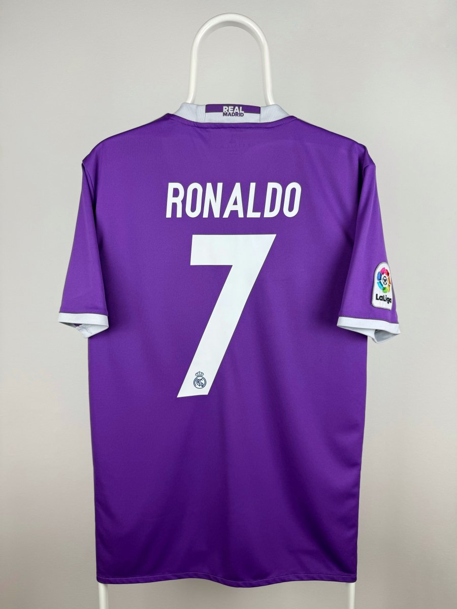 Cristiano Ronaldo - Real Madrid 2016/17 udebane trøje M 🇵🇹 Fodboldshoppen_dk 1