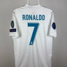 Cristiano Ronaldo - Real Madrid 2017/18 hjemmebane trøje L 🇵🇹 Fodboldshoppen_dk 1