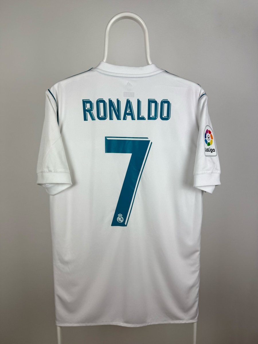 Cristiano Ronaldo - Real Madrid 2017/18 hjemmebane trøje M 🇵🇹 Fodboldshoppen_dk 1