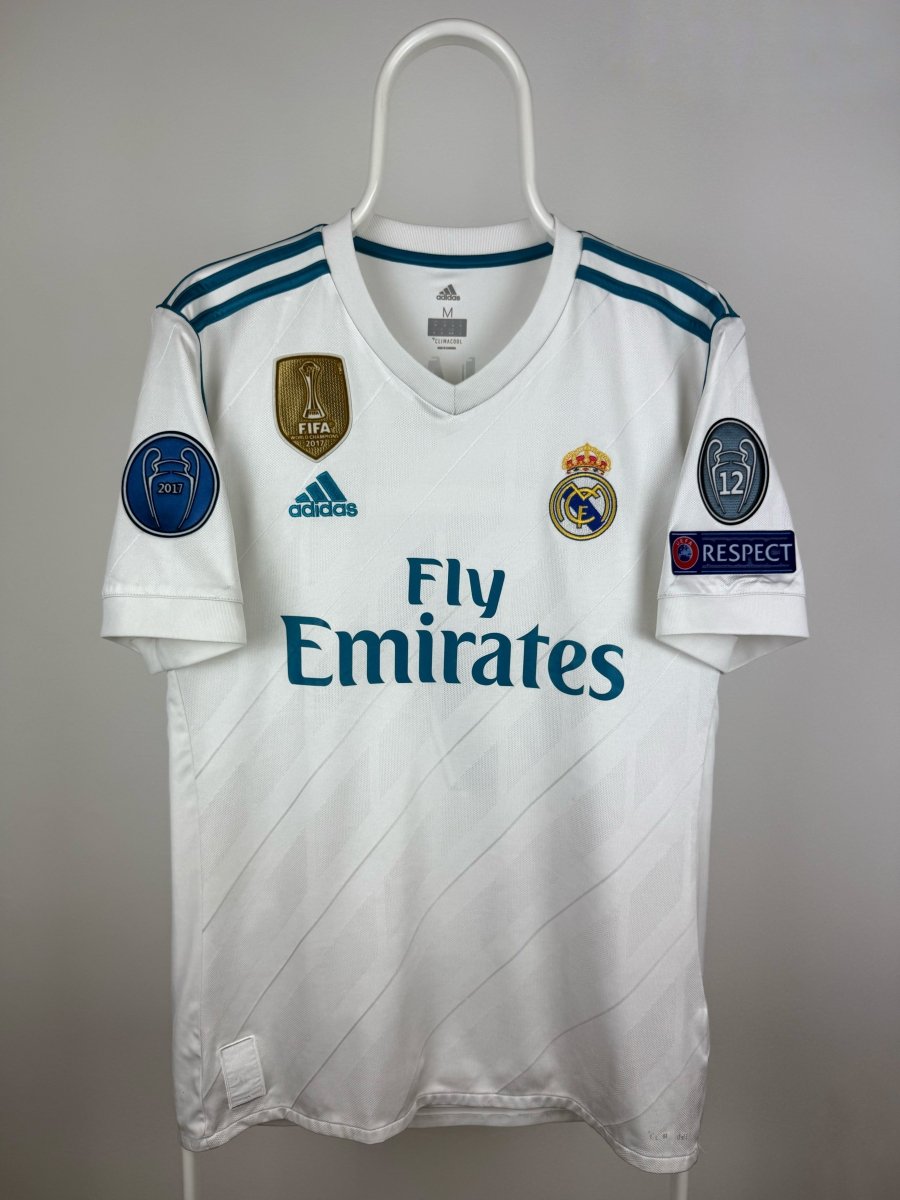 Cristiano Ronaldo - Real Madrid 2017/18 hjemmebane trøje M 🇵🇹 Fodboldshoppen_dk 2