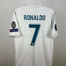 Cristiano Ronaldo - Real Madrid 2017/18 hjemmebane trøje L 🇵🇹 Fodboldshoppen_dk 1