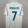 Cristiano Ronaldo - Real Madrid 2017/18 hjemmebane trøje M 🇵🇹 Fodboldshoppen_dk 1