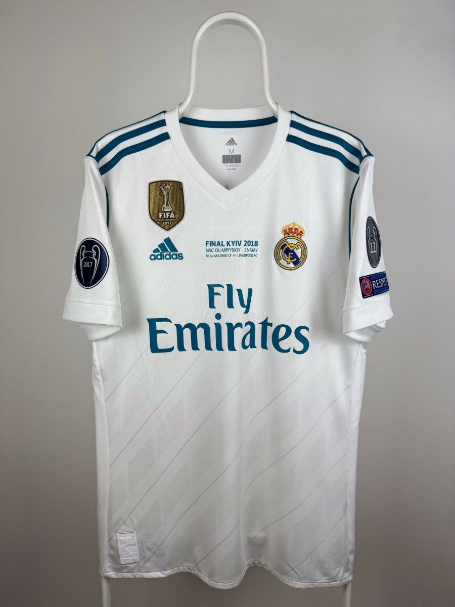 Cristiano Ronaldo - Real Madrid 2017/18 hjemmebane trøje M 🇵🇹 Fodboldshoppen_dk 2
