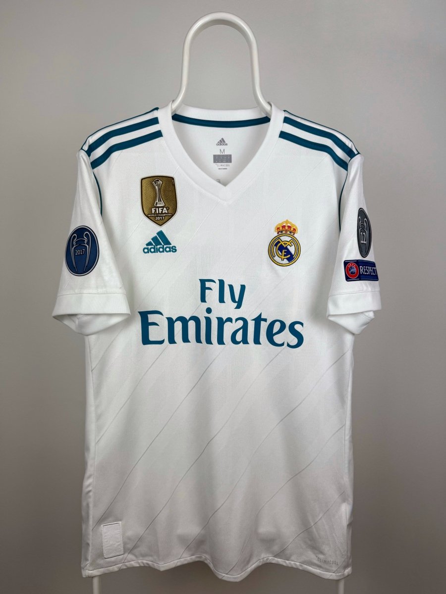 Cristiano Ronaldo - Real Madrid 2017/18 hjemmebane trøje M 🇵🇹 Fodboldshoppen_dk 2