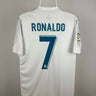 Cristiano Ronaldo - Real Madrid 2017/18 hjemmebane trøje M 🇵🇹 Fodboldshoppen_dk 1