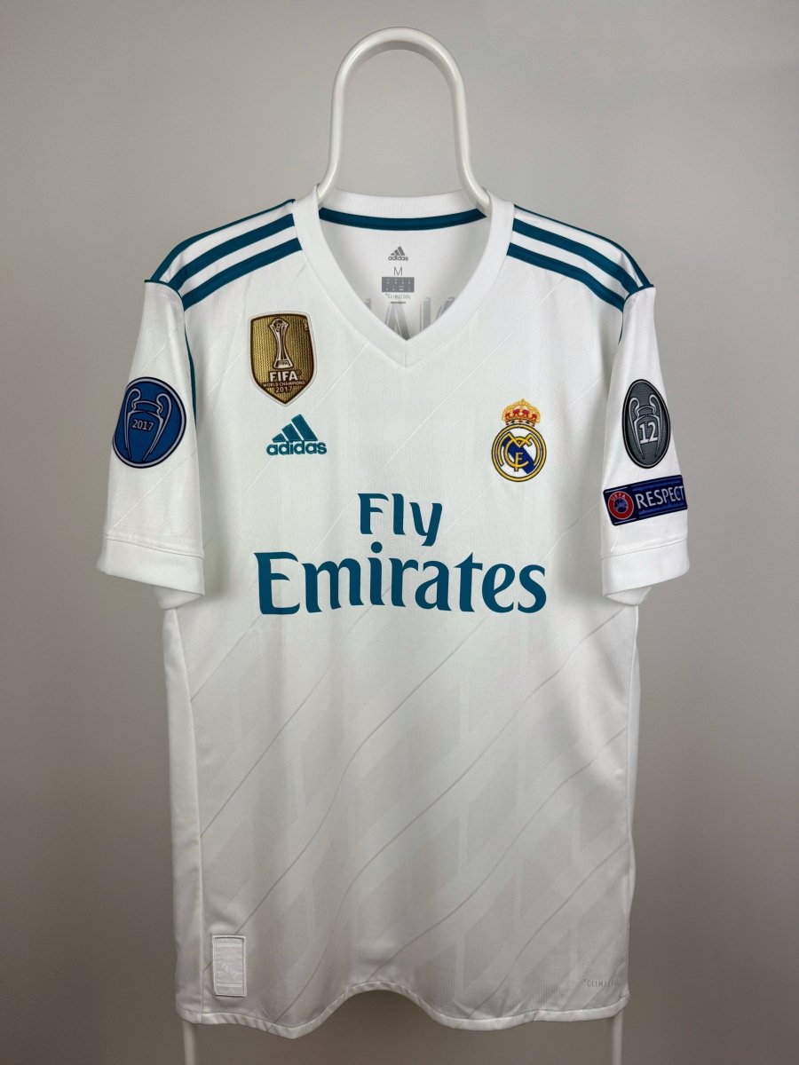 Cristiano Ronaldo - Real Madrid 2017/18 hjemmebane trøje M 🇵🇹 Fodboldshoppen_dk 2