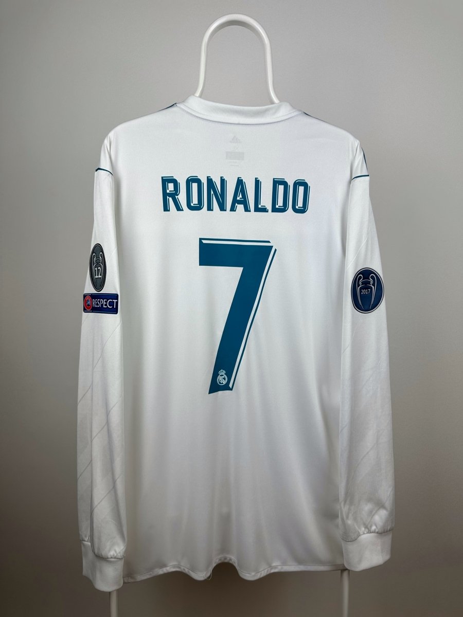 Cristiano Ronaldo - Real Madrid 2017/18 hjemmebane trøje XL 🇵🇹 Fodboldshoppen_dk 1