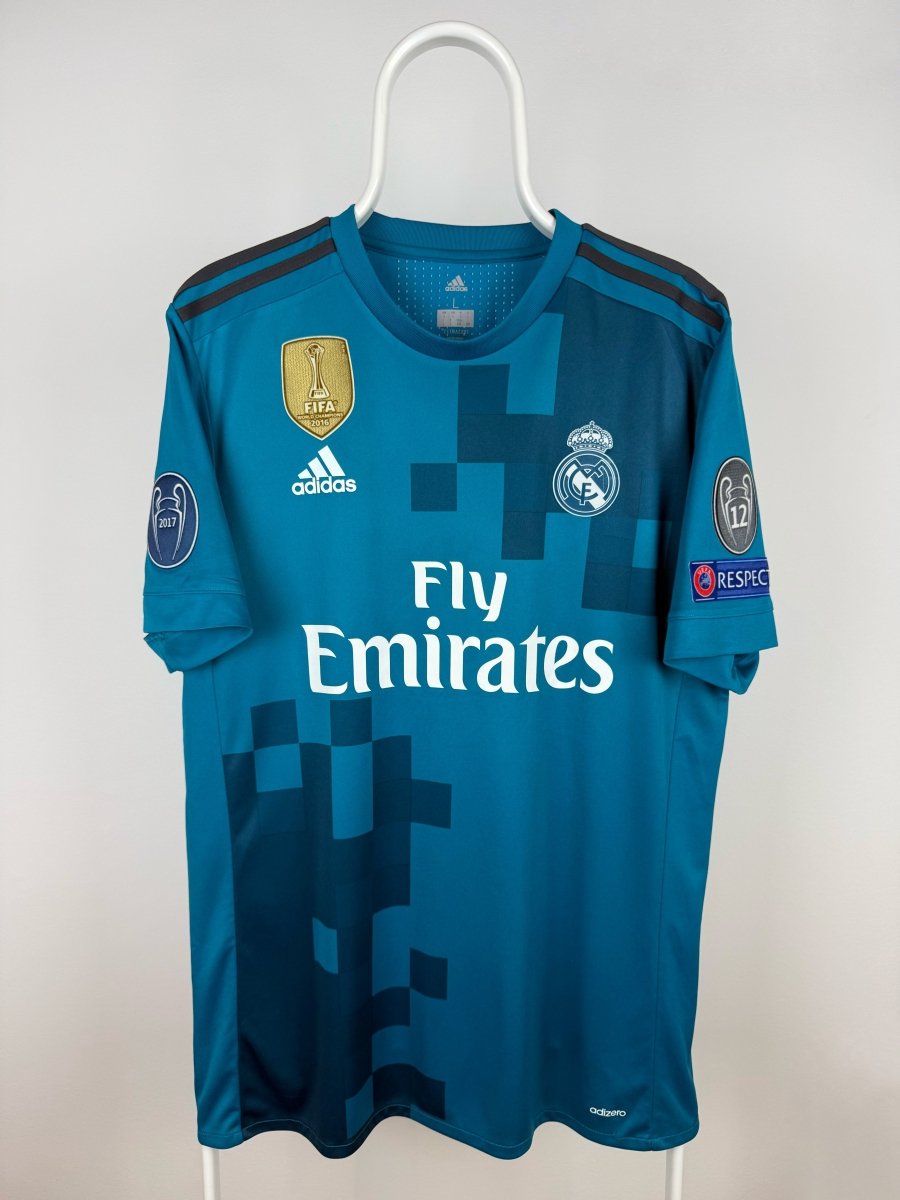 Cristiano Ronaldo - Real Madrid 2017/18 udebane trøje L AUTHENTIC 🇵🇹 Fodboldshoppen_dk 2