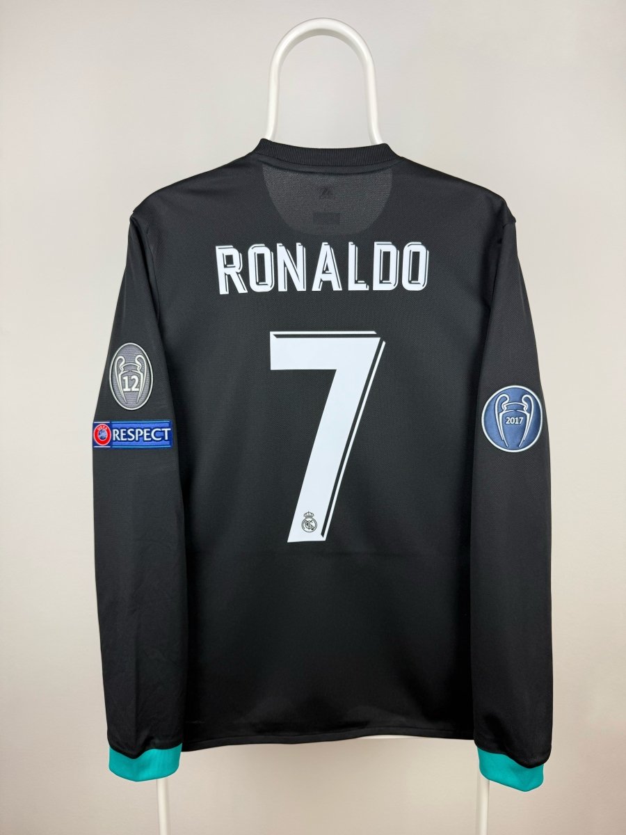 Cristiano Ronaldo - Real Madrid 2017/18 udebane trøje S 🇵🇹 Fodboldshoppen_dk 1