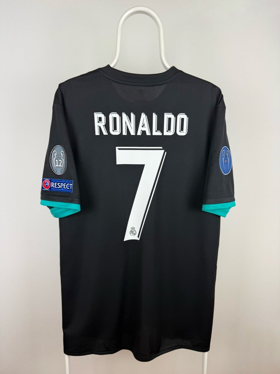 Cristiano Ronaldo - Real Madrid 2017/18 udebane trøje XL 🇵🇹 Fodboldshoppen_dk 1