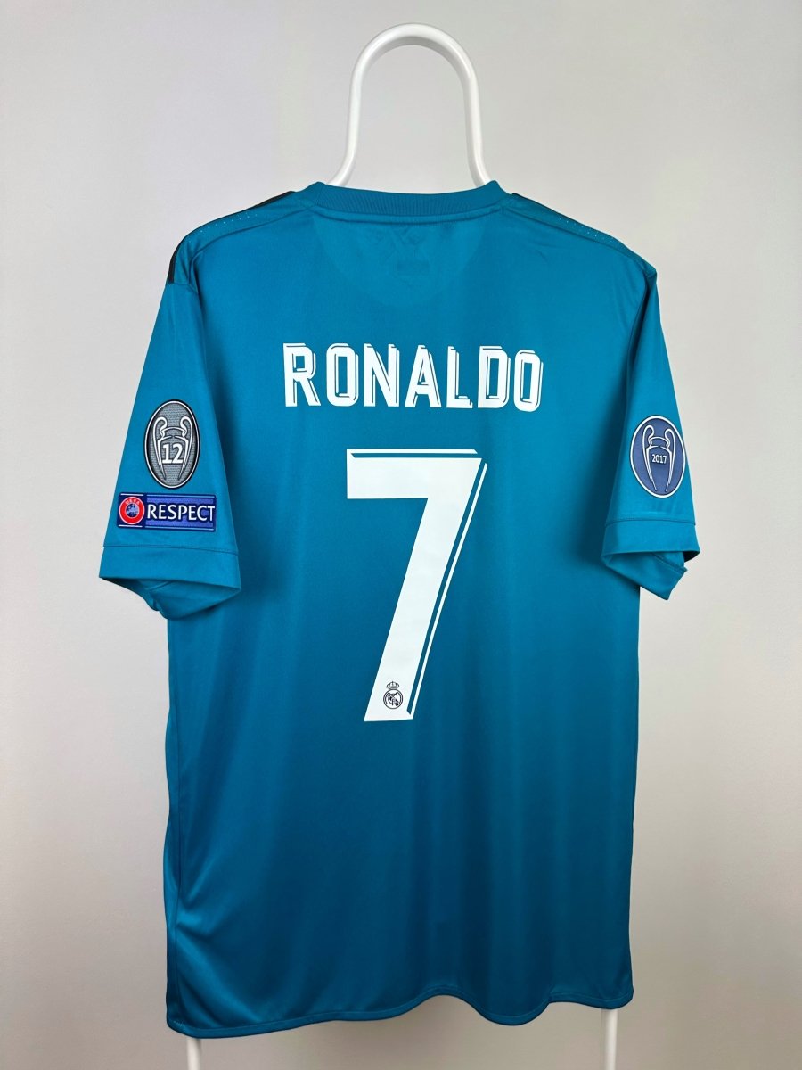 Cristiano Ronaldo - Real Madrid 2017/18 udebane trøje L 🇵🇹 Fodboldshoppen_dk 1