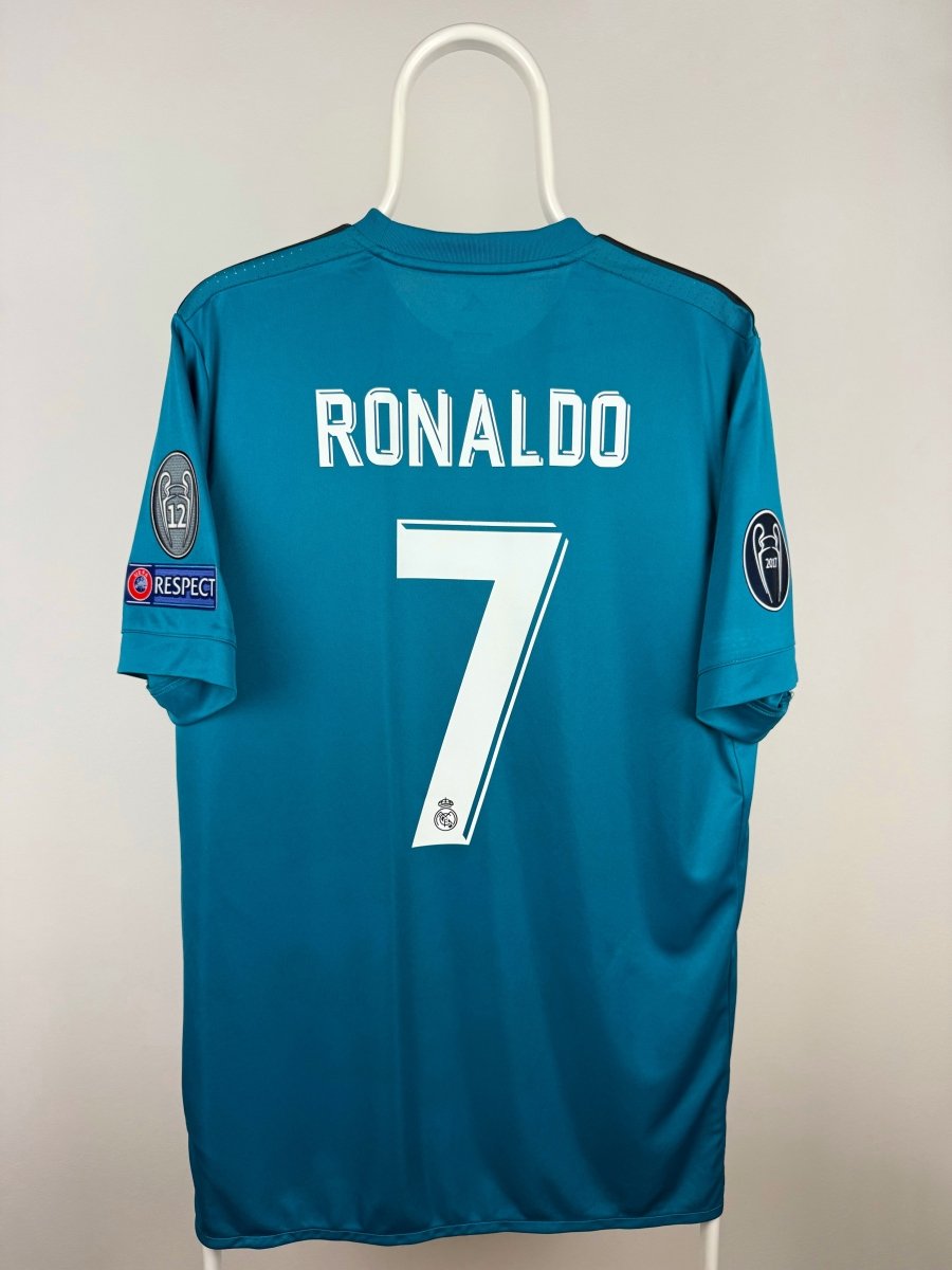 Cristiano Ronaldo - Real Madrid 2017/18 udebane trøje L 🇵🇹 Fodboldshoppen_dk 1