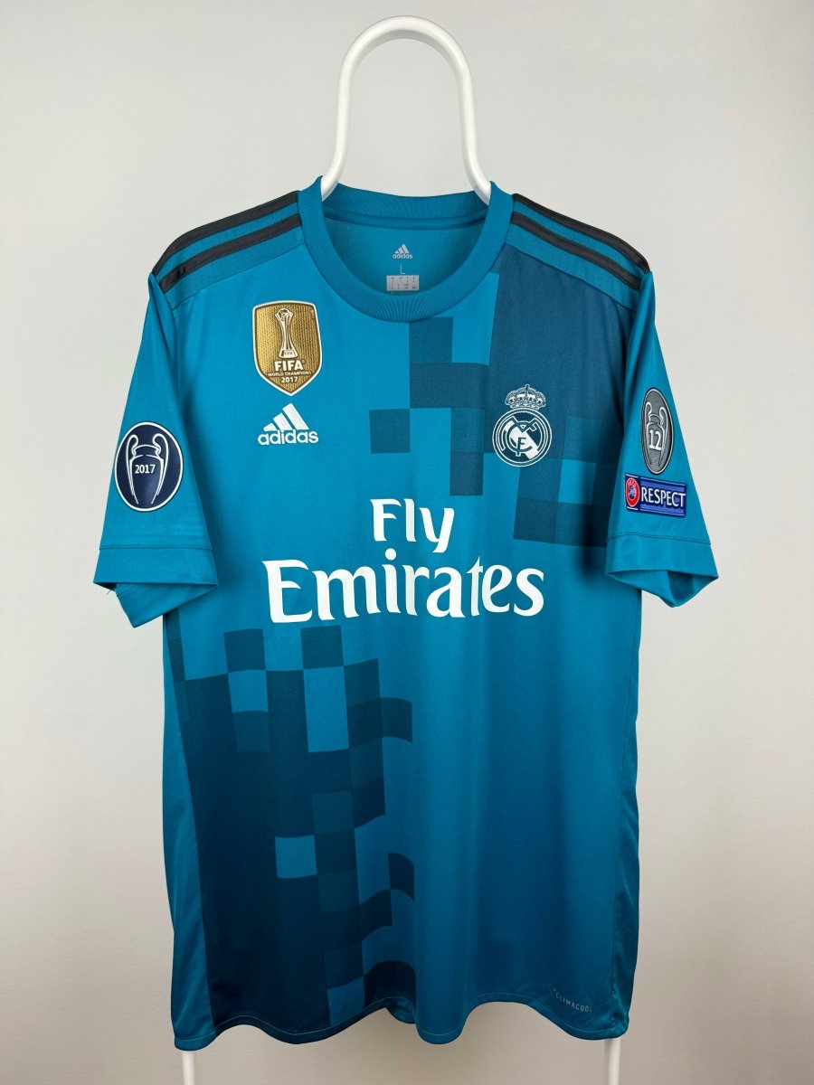 Cristiano Ronaldo - Real Madrid 2017/18 udebane trøje L 🇵🇹 Fodboldshoppen_dk 2