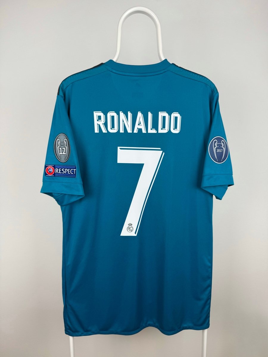 Cristiano Ronaldo - Real Madrid 2017/18 udebane trøje L 🇵🇹 Fodboldshoppen_dk 1