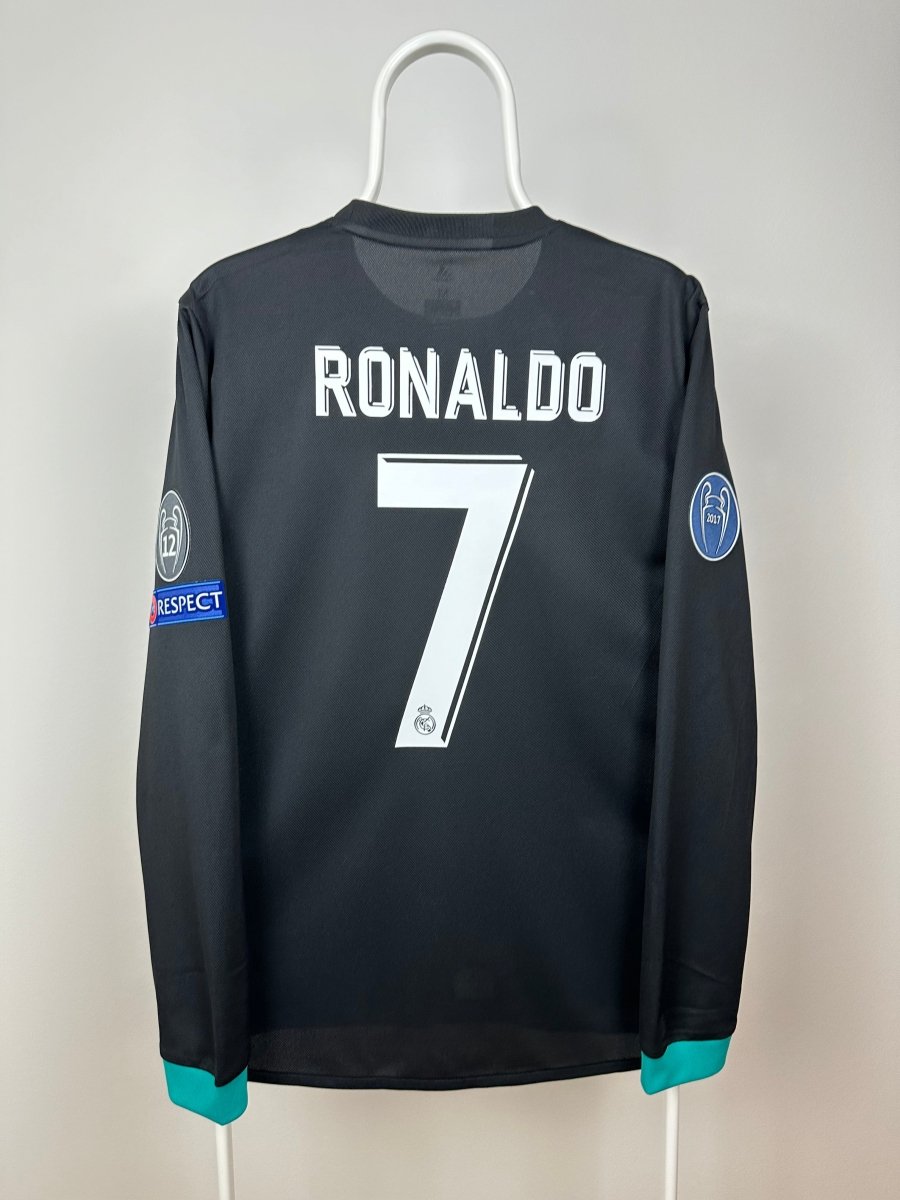 Cristiano Ronaldo - Real Madrid 2017/18 udebane trøje M 🇵🇹 Fodboldshoppen_dk 2