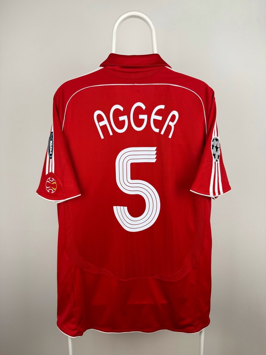 Daniel Agger - Liverpool 2006/07 hjemmebane trøje L 🇩🇰 Fodboldshoppen_dk 1
