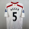 Daniel Agger - Liverpool 2013/14 udebane trøje XL 🇩🇰 Fodboldshoppen_dk 1
