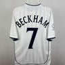 David Beckham - England 2002 hjemmebane trøje L 🏴󠁧󠁢󠁥󠁮󠁧󠁿 Fodboldshoppen_dk 1