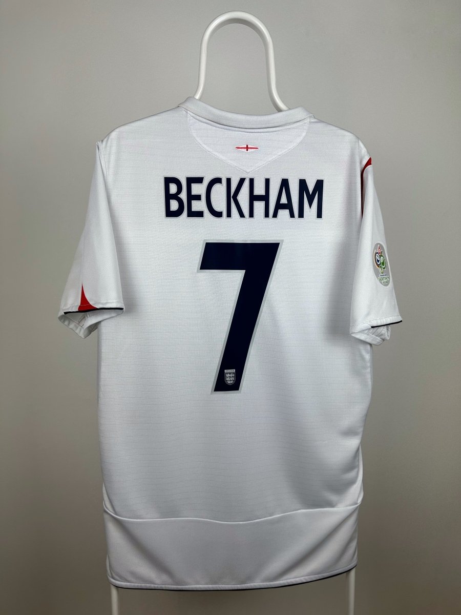 David Beckham - England 2006 hjemmebane trøje L 🏴󠁧󠁢󠁥󠁮󠁧󠁿 Fodboldshoppen_dk 1