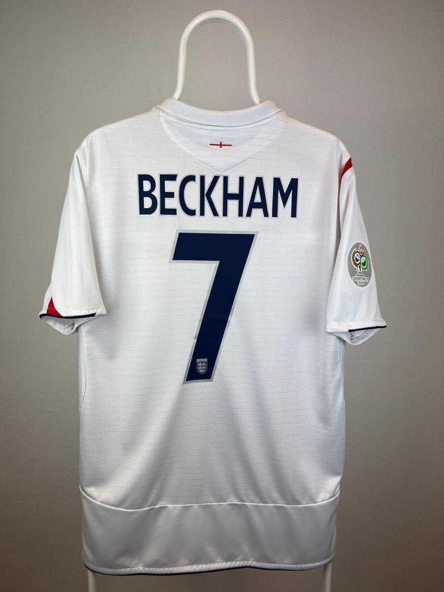 David Beckham - England 2006 hjemmebane trøje L 🏴󠁧󠁢󠁥󠁮󠁧󠁿 Fodboldshoppen_dk 1